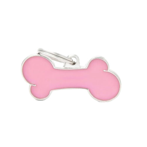 8055960251957 ماي فاميلي قلادة على شكل عظمة صغيرة زهري - الصورة 1