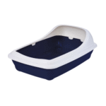 أم بي بيرغامو حوض رمل بيربا مع اطار كبير ازرق