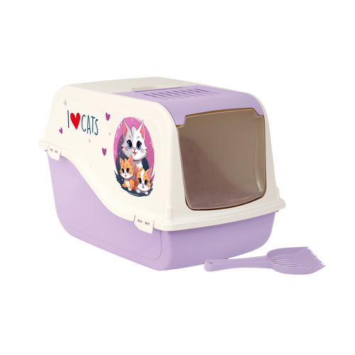 8058093278150 إم بي برغامو صندوق رمل اريل اي لوف كاتس ليلا - الصورة 1