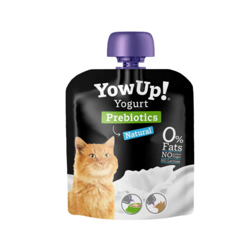 8437023761014 زبادي طبيعي للقطط – يو أب غني بالكالسيوم والبريبايوتيكس 85 جم - الصورة 1
