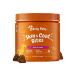 زستي باوز مكملات لدعم الجلد والشعر بنكهة لحم المقدد للكلاب 315 غ