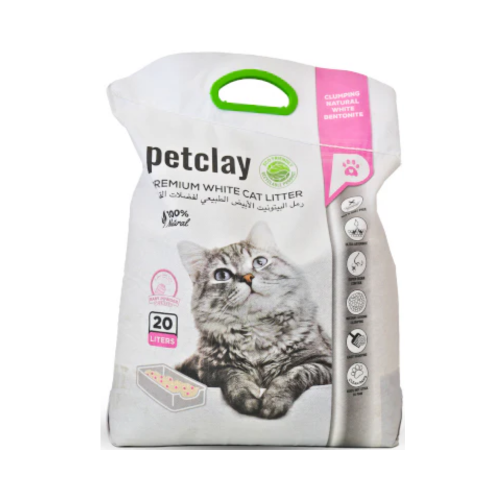 8683655071094 بيت كلاي رمل للقطط برائحة بودرة الأطفال 20 لتر - الصورة 1