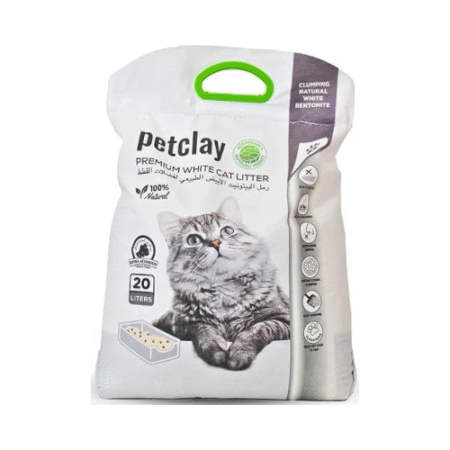 بيت كلاي رمل للقطط كاربون 20 لتر