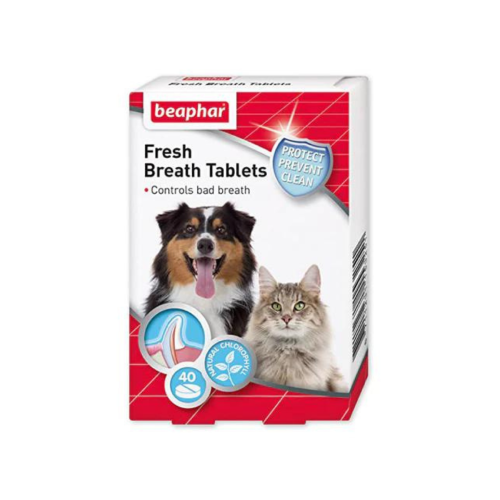 8711231153251 بيفار أقراص نفس منتعش للكلاب – 40 قرص لتنظيف الفم ومكافحة الروائح - الصورة 1