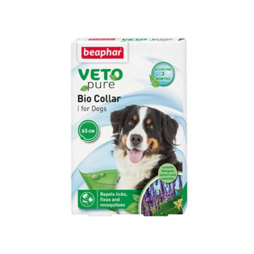 8711231171743 بيفار فيتو بايو طوق طارد حشرات لافندار للكلاب - الصورة 1