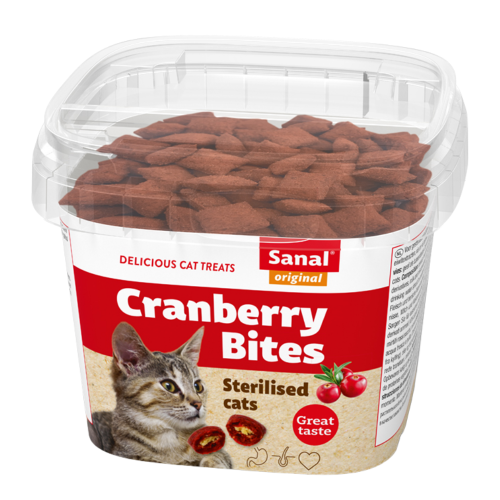 8711908157803 سنال اقراص مكافآت صحية بالدجاج والتوت البري للقطط المعقمة 75غ - الصورة 1