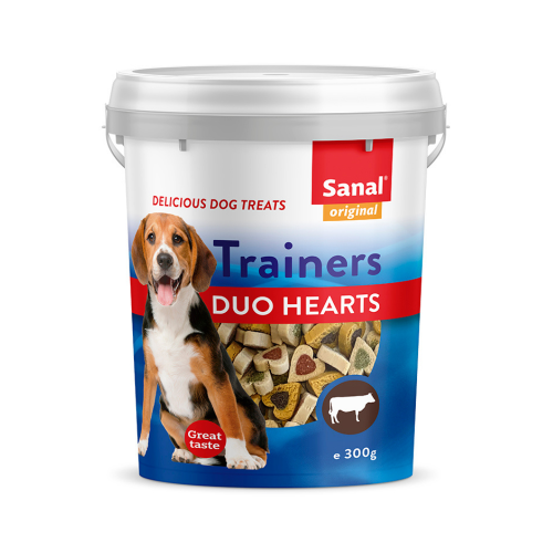 8711908298308 سنال ترينرز ديو هارتس لحم بقري للكلاب 300غ - الصورة 1