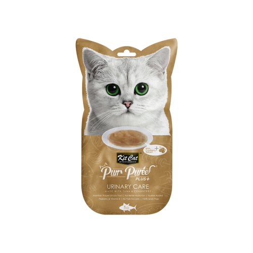 8852084173253 كت كات مكافآت التونا والتوت المهروس للعناية بالمسالك البولية 15غ × 4 - الصورة 1