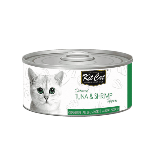 8858772602210 كت كات تونا منزوع العظم مع الجمبري 80غ - الصورة 1