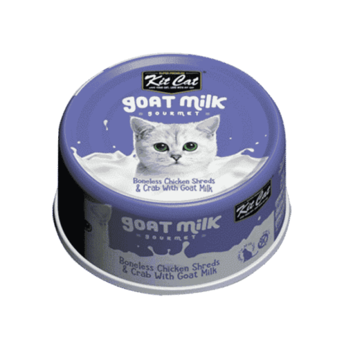 8858772602272 كت كات شرائح الدجاج مع السلطعون و حليب الماعز 70غ - الصورة 1