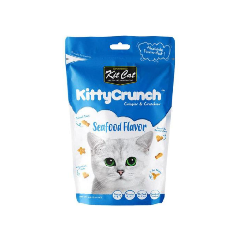 8858788709668 كت كات كيتي كرنش اظرف مكافآت 60غ المأكولات البحرية - الصورة 1