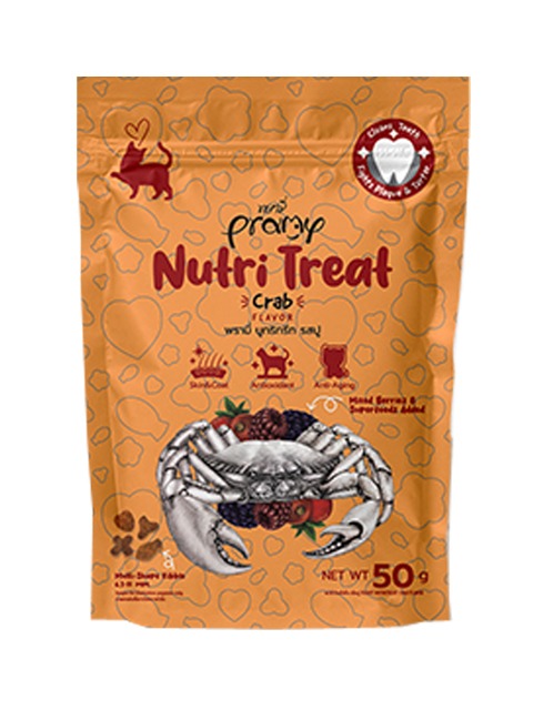 8859601042092 برامي اظرف مكافآت للقطط نكهة السلطعون 50غ - الصورة 1